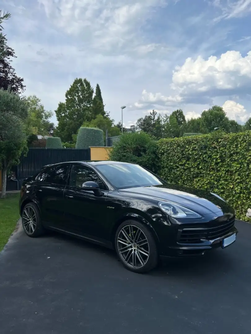 Porsche Cayenne E-Hybrid Coupé Aut. Negro - 1