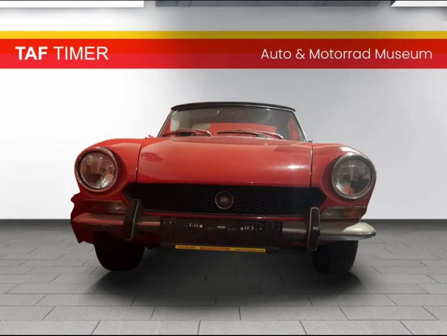 Fiat 124 Spider 1600 Typ 123BS1 Cabrio Rot - 1