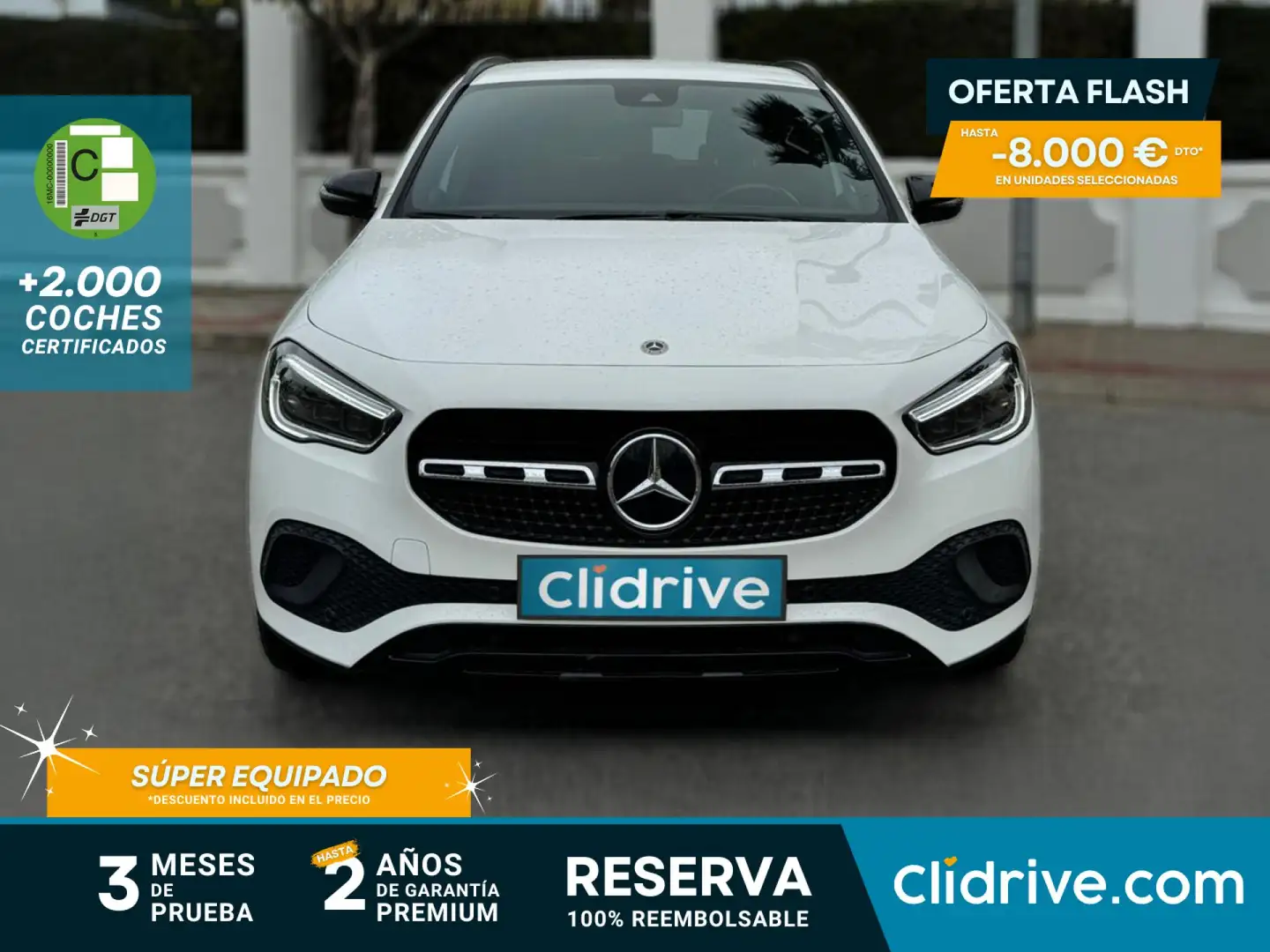 Mercedes-Benz GLA 220 220d 4Matic 8G-DCT Blanc - 1