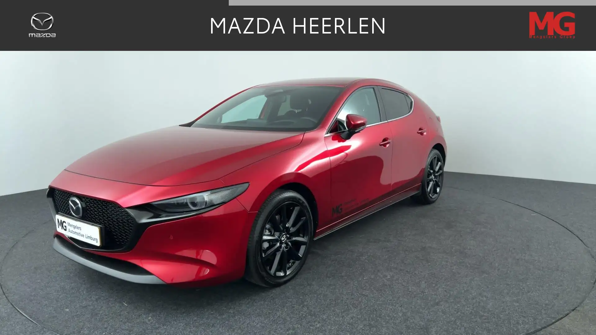 Mazda 3 2.5 e-SkyActiv-G M Hybrid 140 Exclusive-line | BOS Rouge - 1