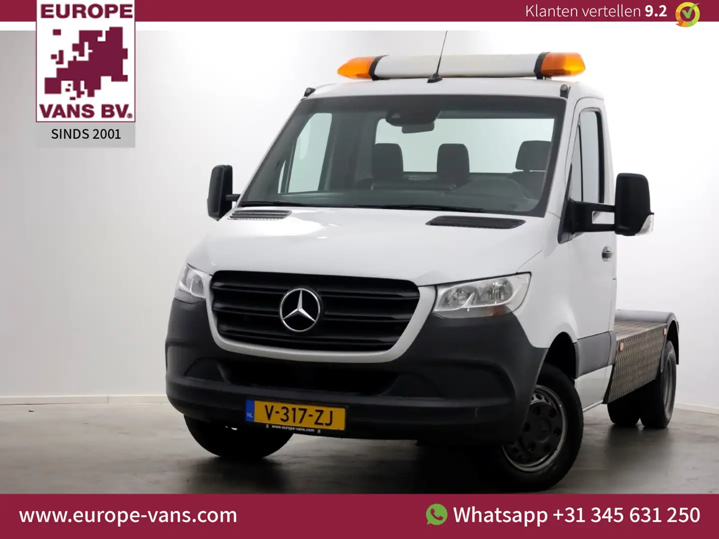 Mercedes-Benz Sprinter 519 3.0 CDI V6 190pk E6 BE-Trekker Trekgewicht 547 Wit - 1
