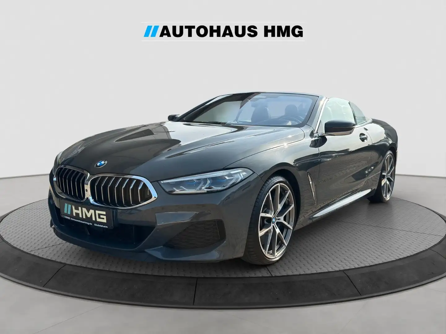 BMW M850 i xDrive Cabrio *LASER*HUD*LEDER*ACC*SITZBEL Gris - 1