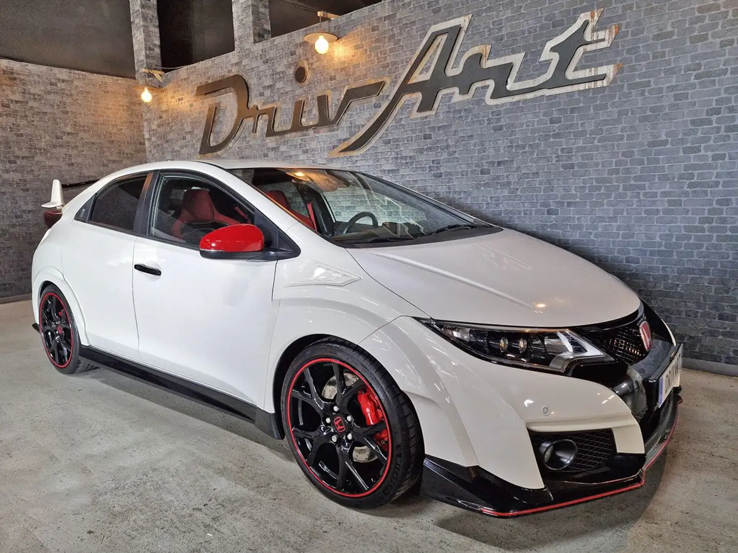 Honda Civic 310ch Type-R GT 1er main Weiß - 2
