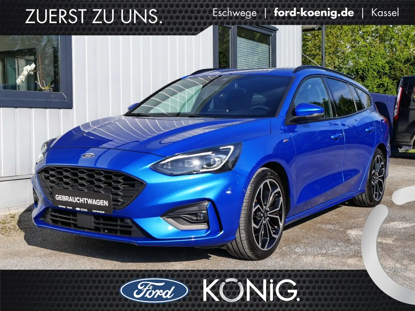 Ford Focus ST-Line 1.5 EcoBoost LED+Kamera+ACC+Navi Klima Azul - 1