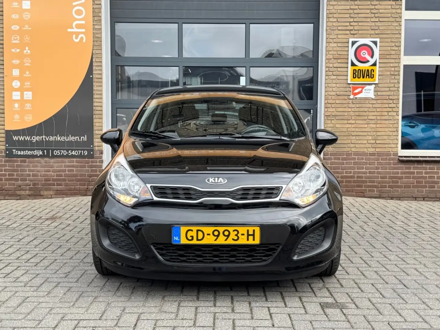 Kia Rio 1.2 CVVT COMFORTLINE 5-DEURS AIRCO Zwart - 2