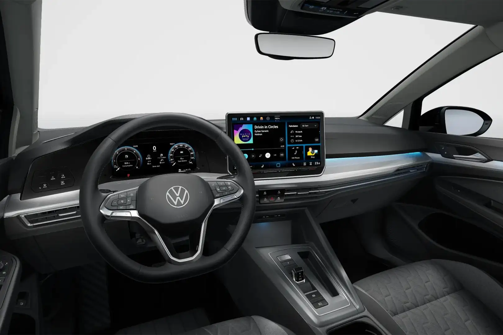 Volkswagen Golf Life Edition 1.5 DSG eHybrid Чорний - 2