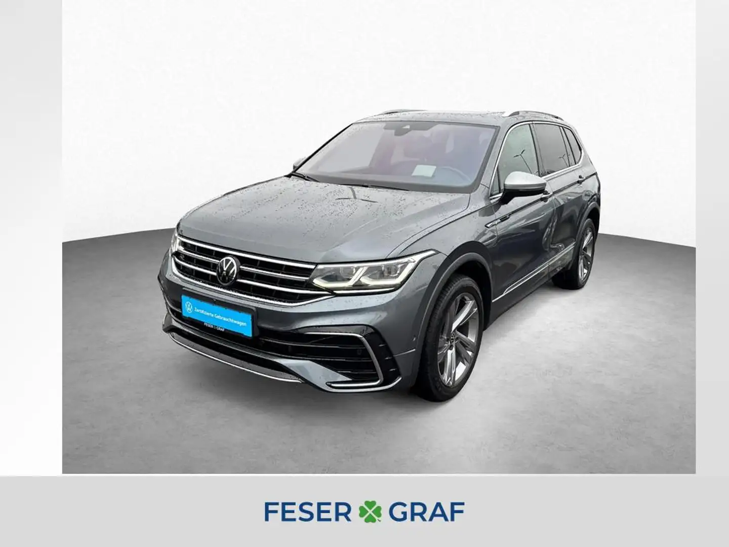 Volkswagen Tiguan Allspace R-Line 2.0 TDI 4MOTION DSG 200PS Grau - 1
