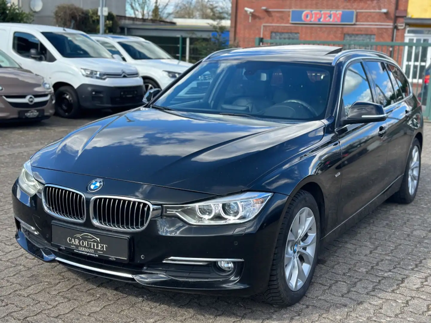 BMW 320 d | Luxury Line | M | Head Up | Pano | Leder Schwarz - 1