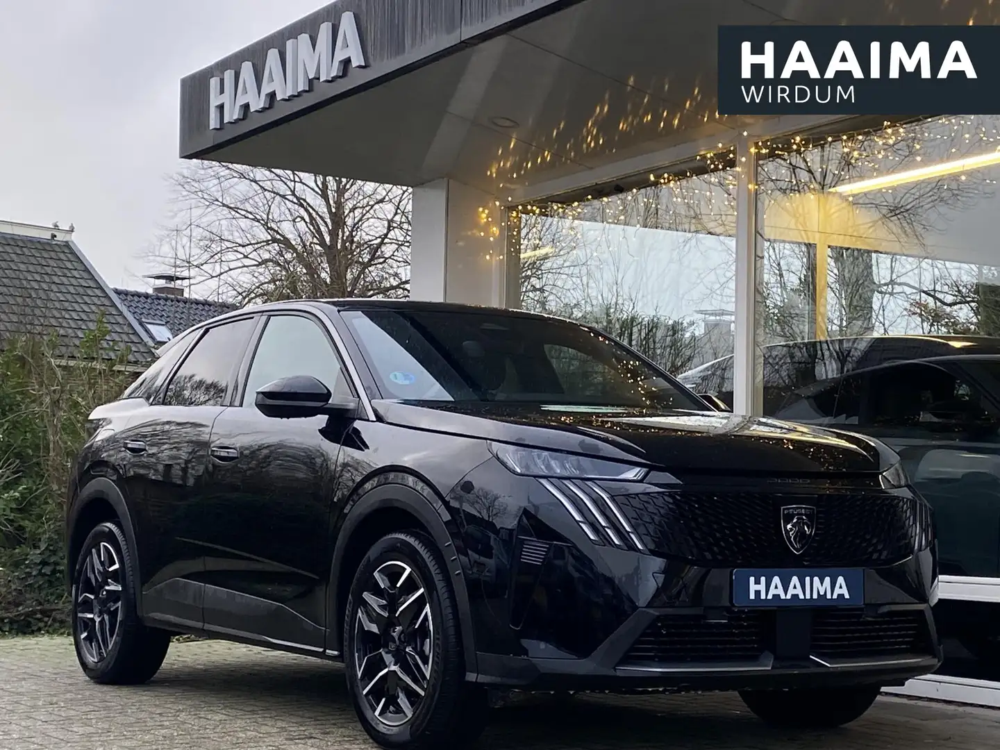 Peugeot 3008 1.2 Hybrid 145 Allure | 19'' velgen | Apple CarPla Noir - 1