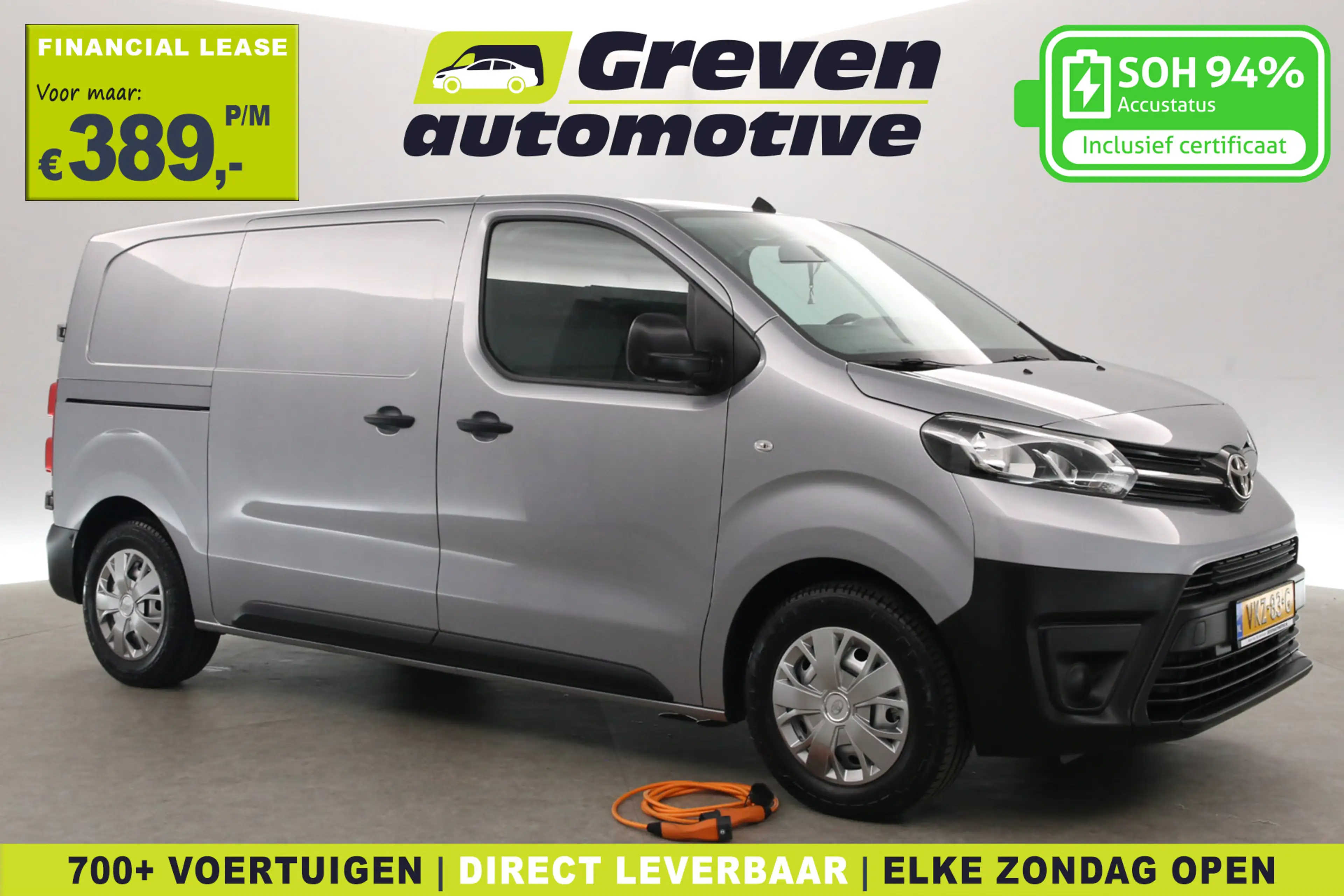 Peugeot e-Expert Toyota ProAce Extra Range 75 kWh L2H1 | Snelladen