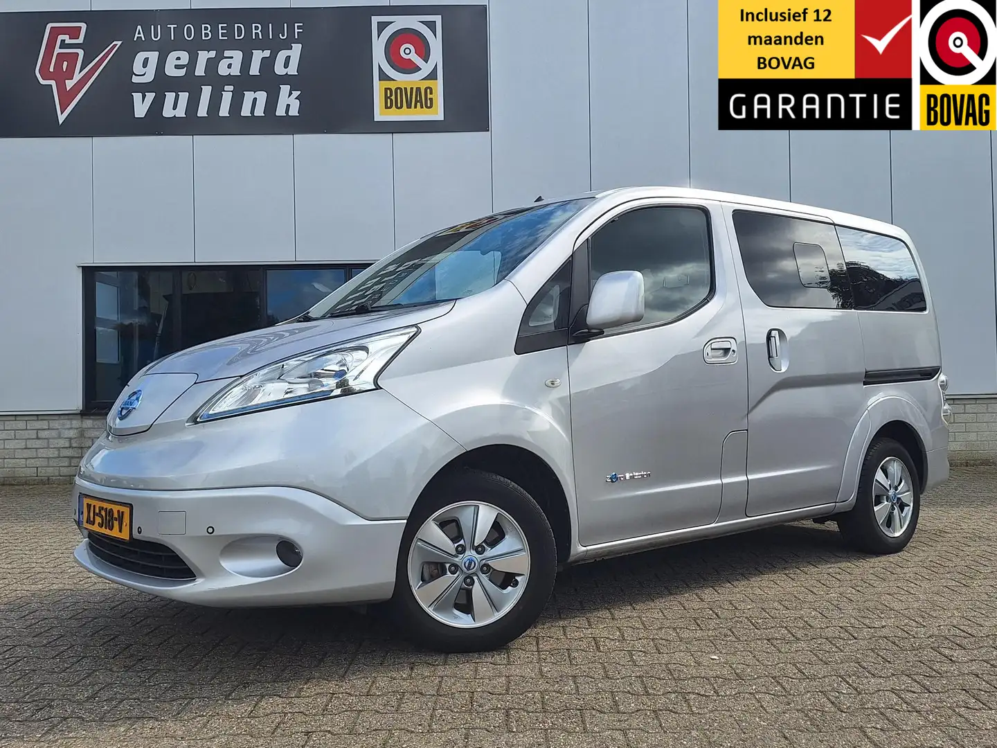 Nissan E-NV200 Evalia 40 kWh Connect Edition 7 PERSOONS BOVAG GAR Grijs - 1