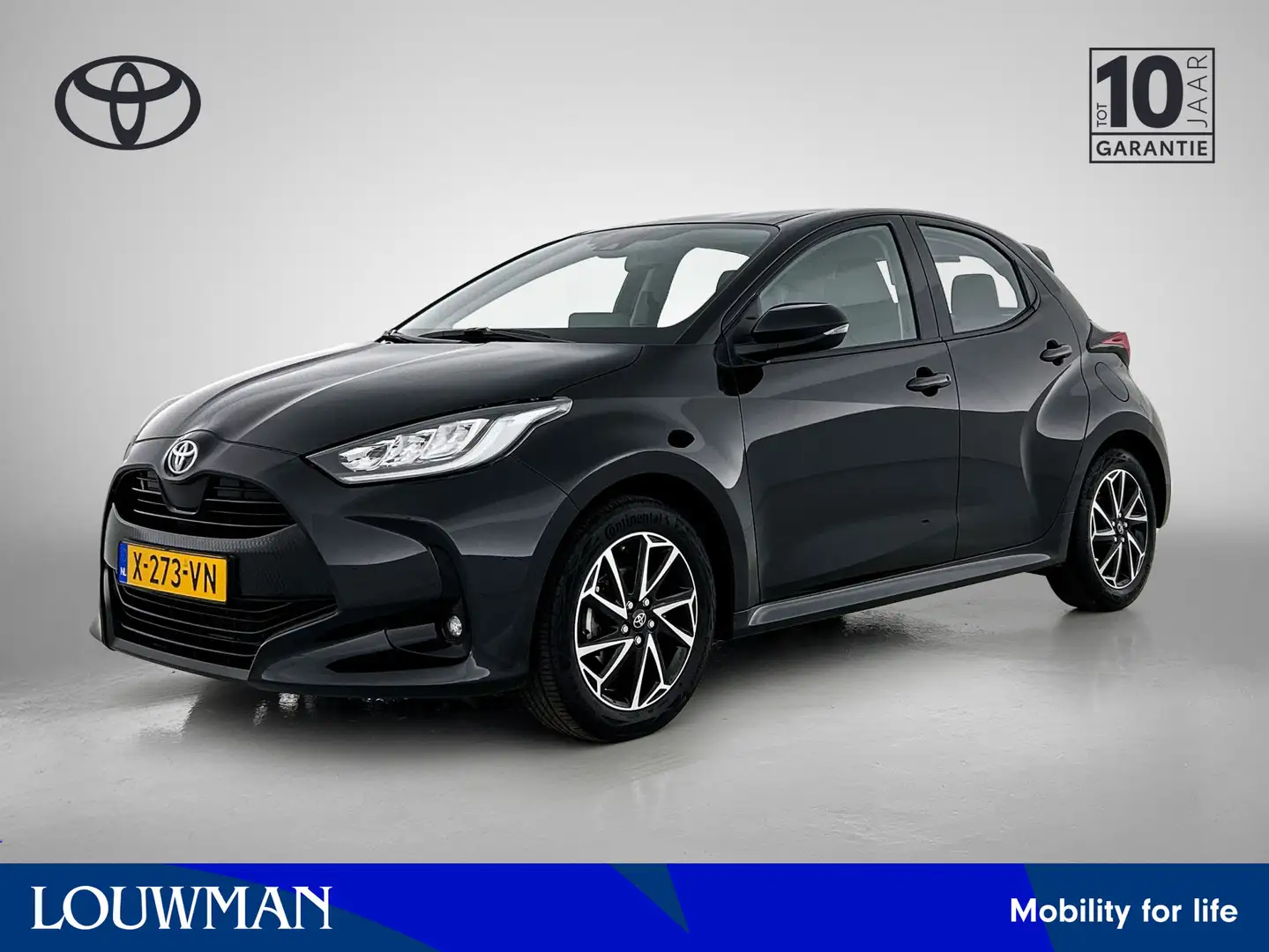 Toyota Yaris 1.5 VVT-i 125 PK Dynamic | Apple Carplay/Android A Nero - 1