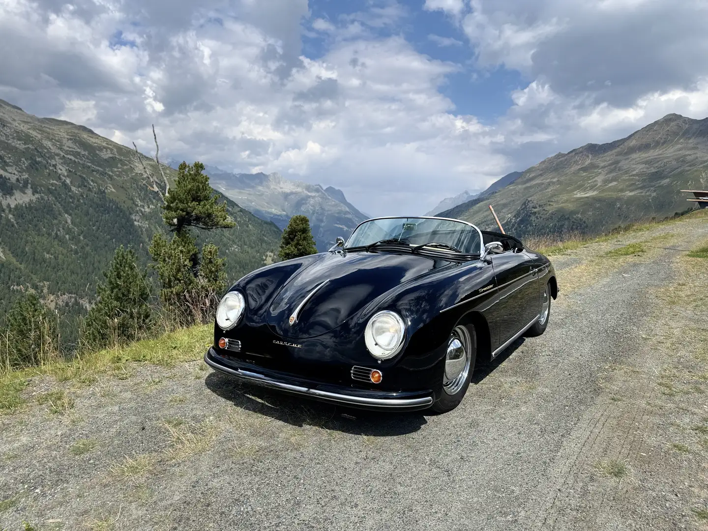 Porsche 356 Porsche Vintage Speedster 356 Cabrio in Schwarz / Schwarz - 2