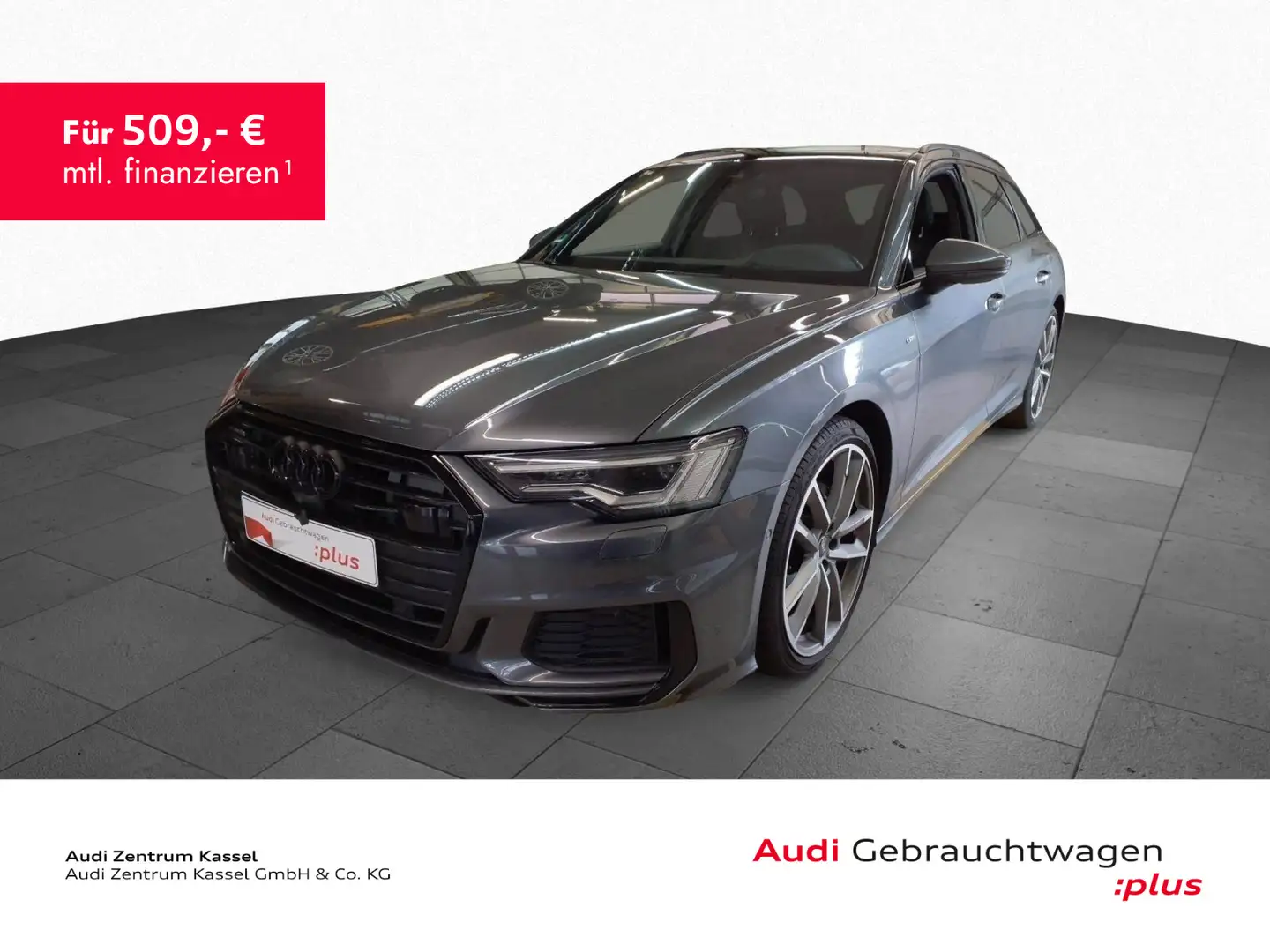 Audi A6 40 TDI qu. S line Matrix B&O Pano HuD Gris - 1