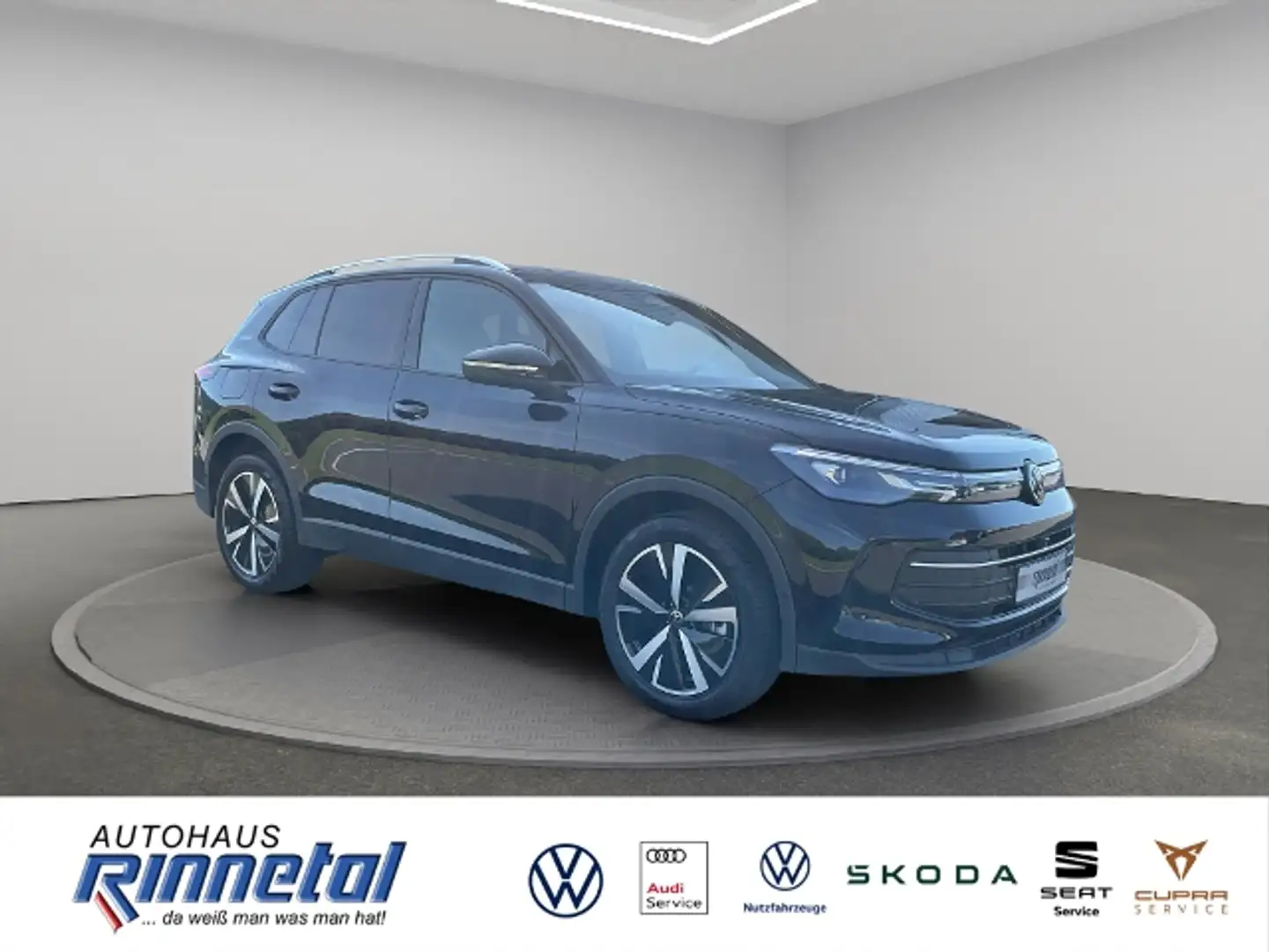 Volkswagen Tiguan Life 2,0 l TDI SCR 110 kW (150 PS) 7-Gang-Doppelk Schwarz - 2