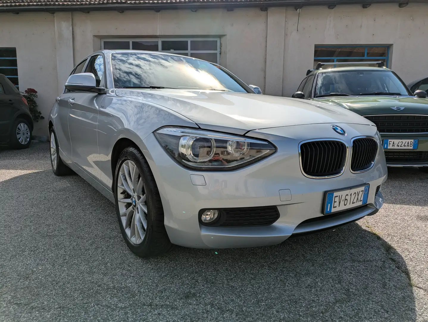 BMW 118 Serie 1 F/20 2014 118d 5p Sport Argento - 1