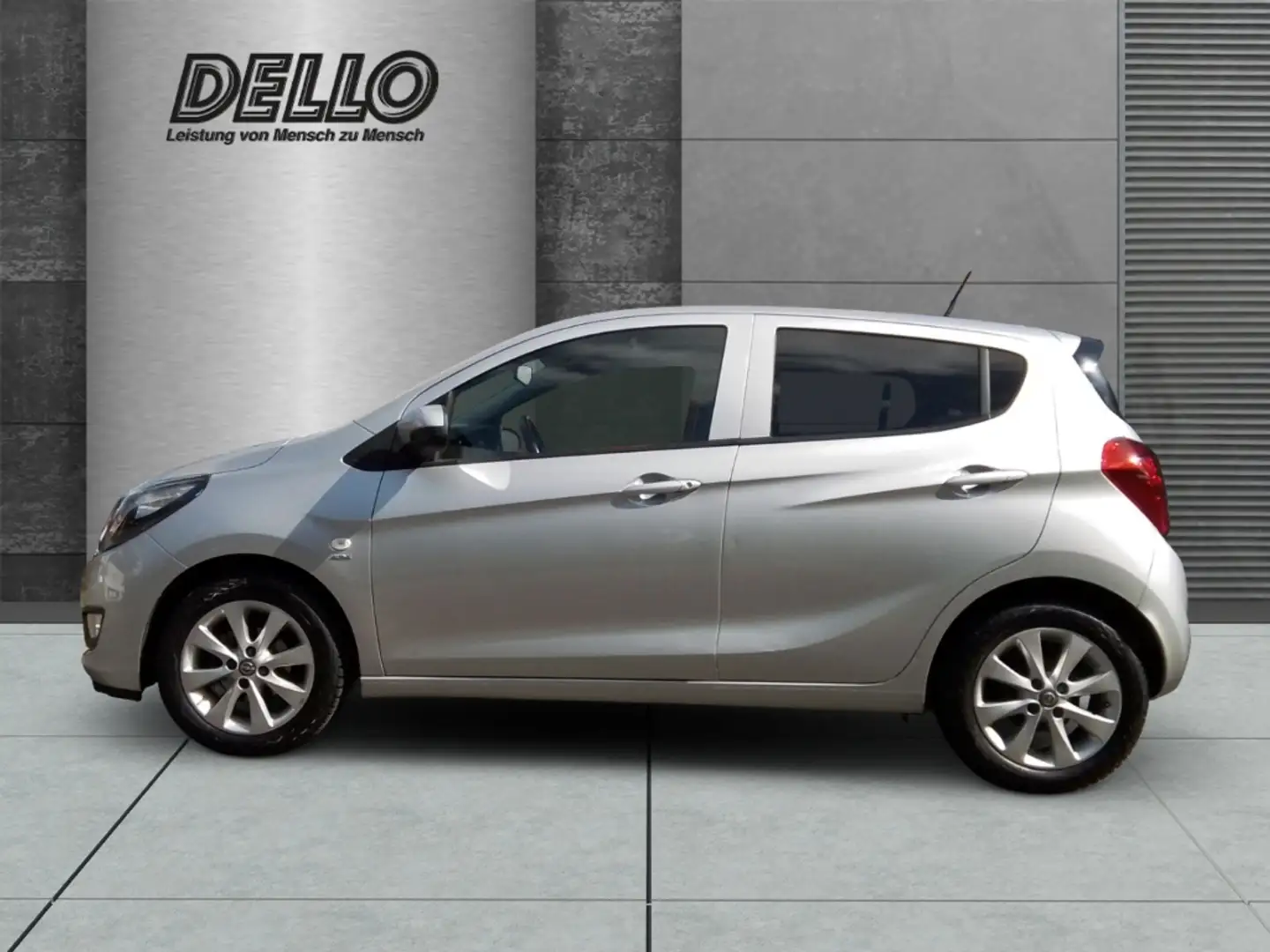 Opel Karl 1.0 Active 55kw Schiebedach Winterpaket Temp PDC B Silber - 2