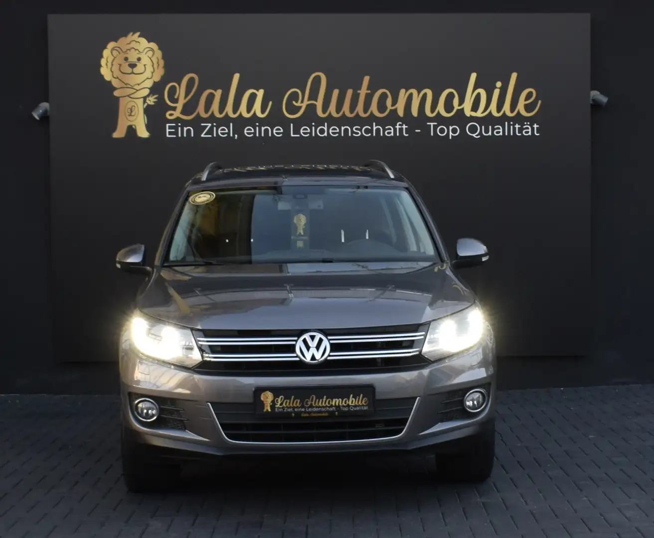 Volkswagen Tiguan 2.0 TSI 4Motion PANORAMA TEMPOMAT NAVI Gris - 2