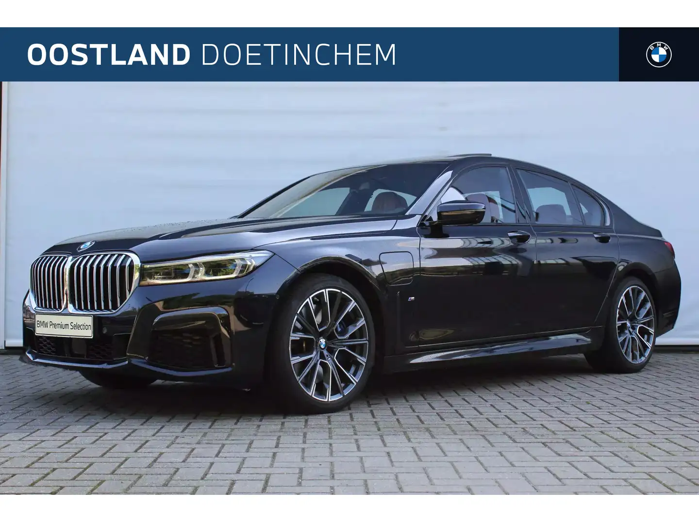 BMW 745 7 Serie 745e High Executive M Sport Automaat / Sch Černá - 1