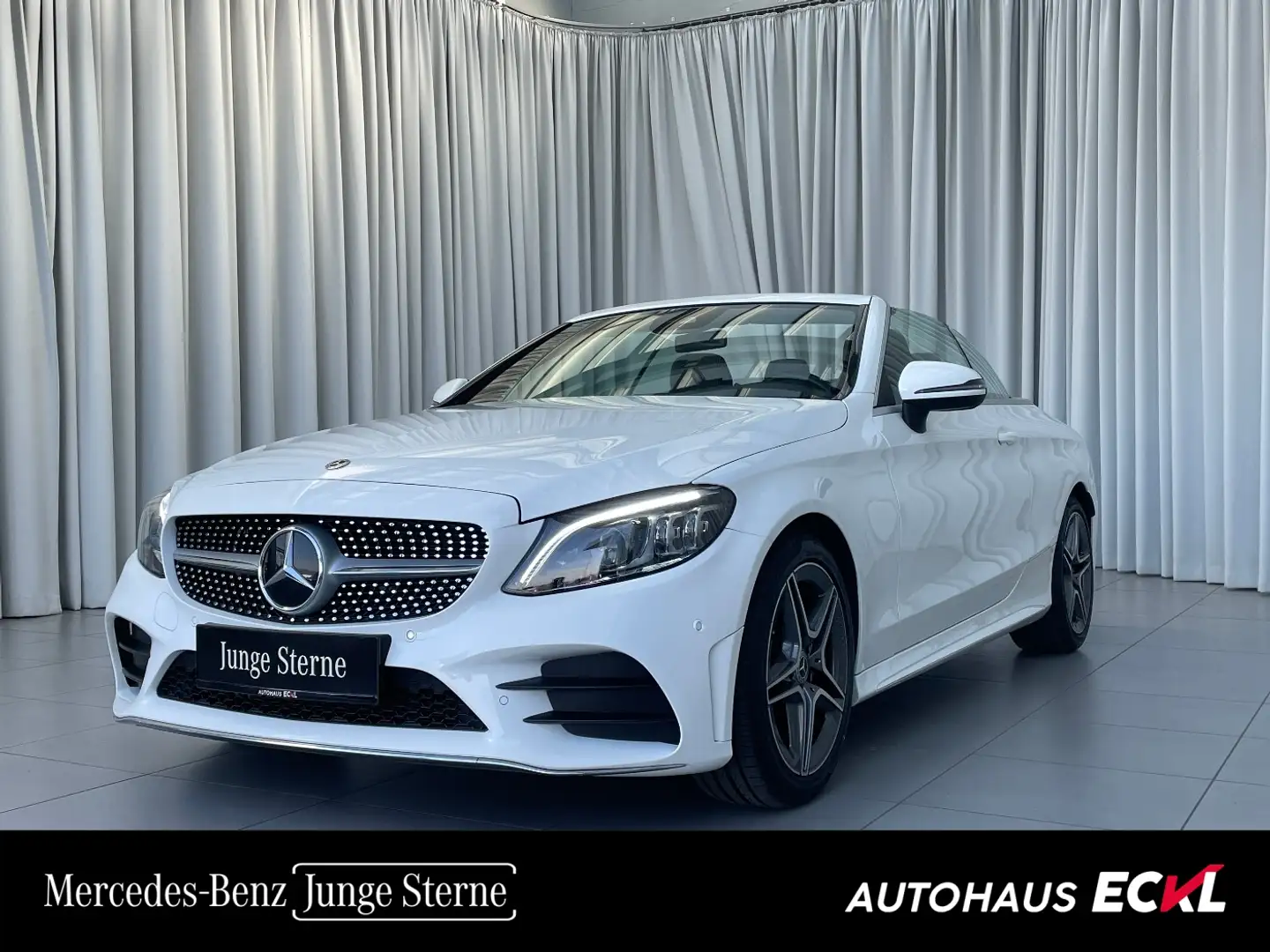 Mercedes-Benz C 180 Cabriolet SpurH SpurW LM Navi SpurH LED Weiß - 1