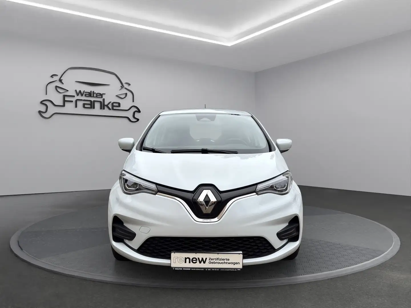 Renault ZOE ZOE (mit Batterie) Z.E. 50 LIFE 1.Hand Weiß - 2