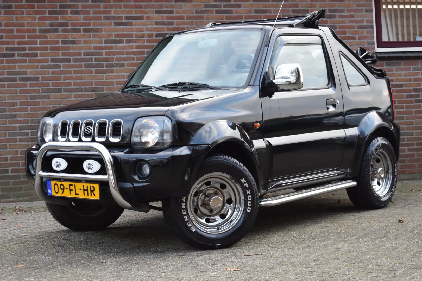 Suzuki Jimny 1.3 JLX Cabrio '00 Inruil mogelijk Noir - 1