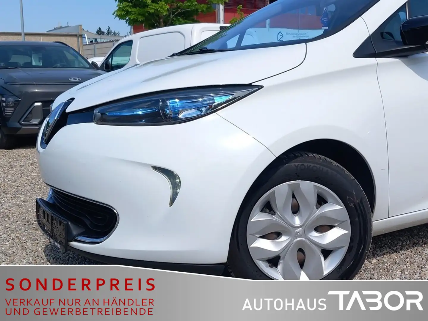 Renault ZOE Life (Rw. 210Km) inkl. Batterie Navi PDC GRA Blanc - 2