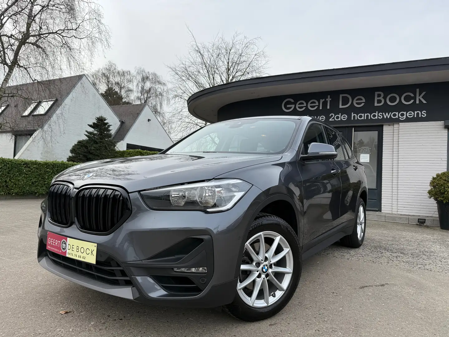 BMW X1 AUT//SOUNDSYS/PANO DAK/PDC/ZETELV*VERKOCHT* Gris - 1