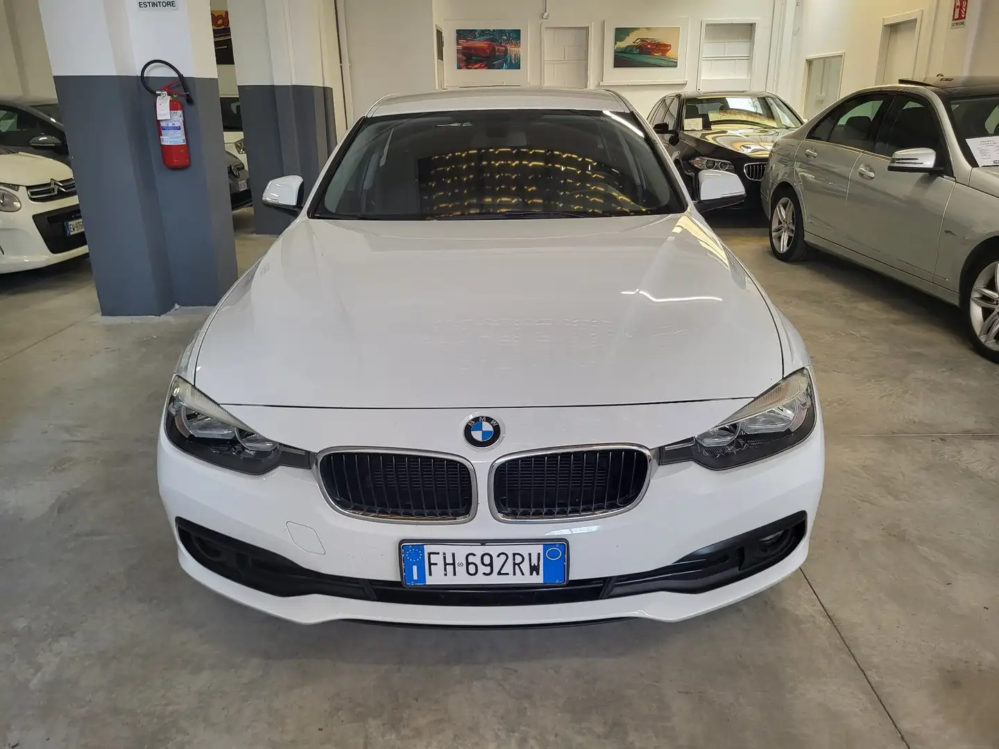 BMW 316 316d Advantage AUTOMATICA!! PREZZO REALE!! Bianco - 2