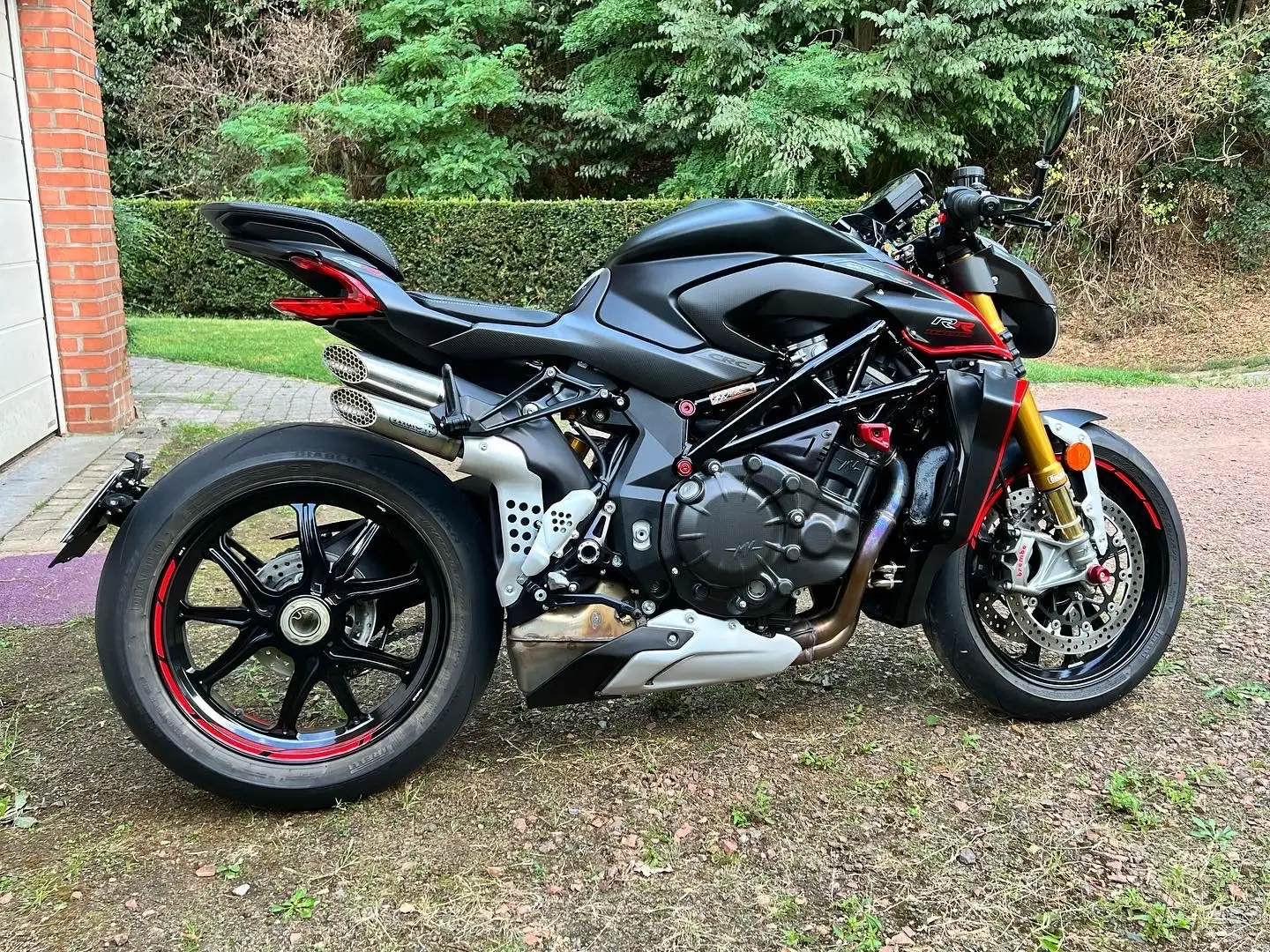 MV Agusta Brutale 1000 RR Zwart - 1