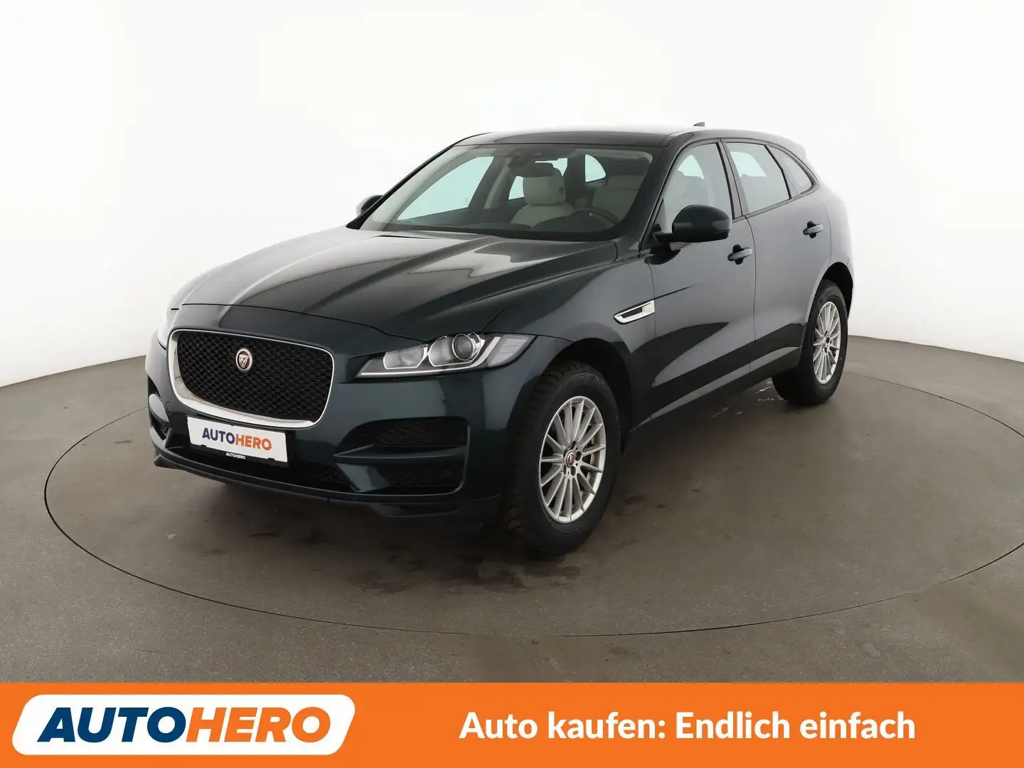 Jaguar F-Pace 20d Pure Aut.*NAVI*LED*TEMPO*CAM*PDC* Vert - 1