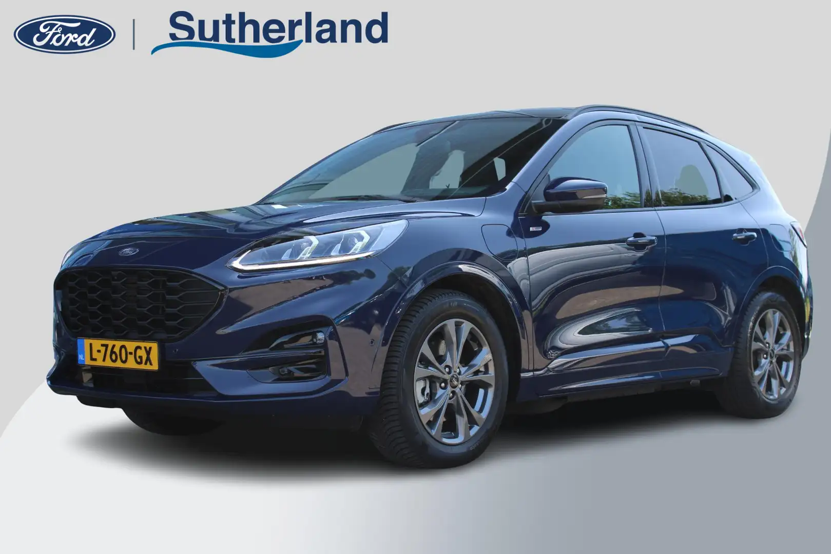 Ford Kuga 2.5 PHEV ST-Line X |  Trekhaak | Panoramadak | ele Blauw - 1