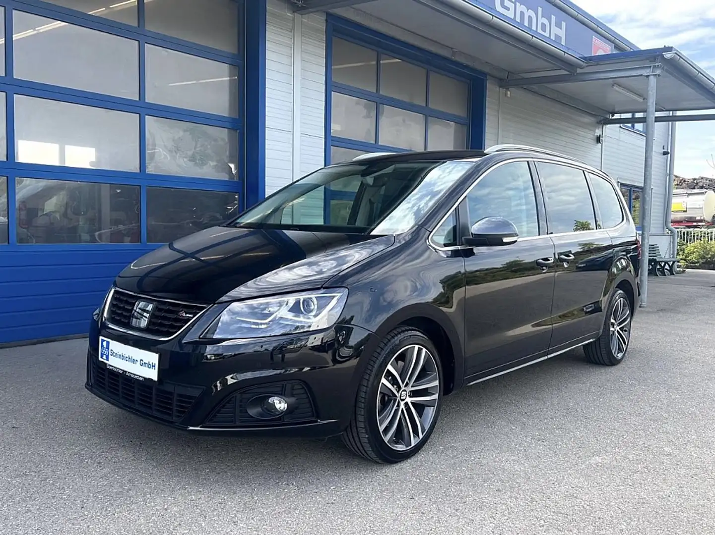 SEAT Alhambra FR 2,0 TDI DSG 4WD,AHK,7 Sitze, el.Schiebetüren... Schwarz - 2