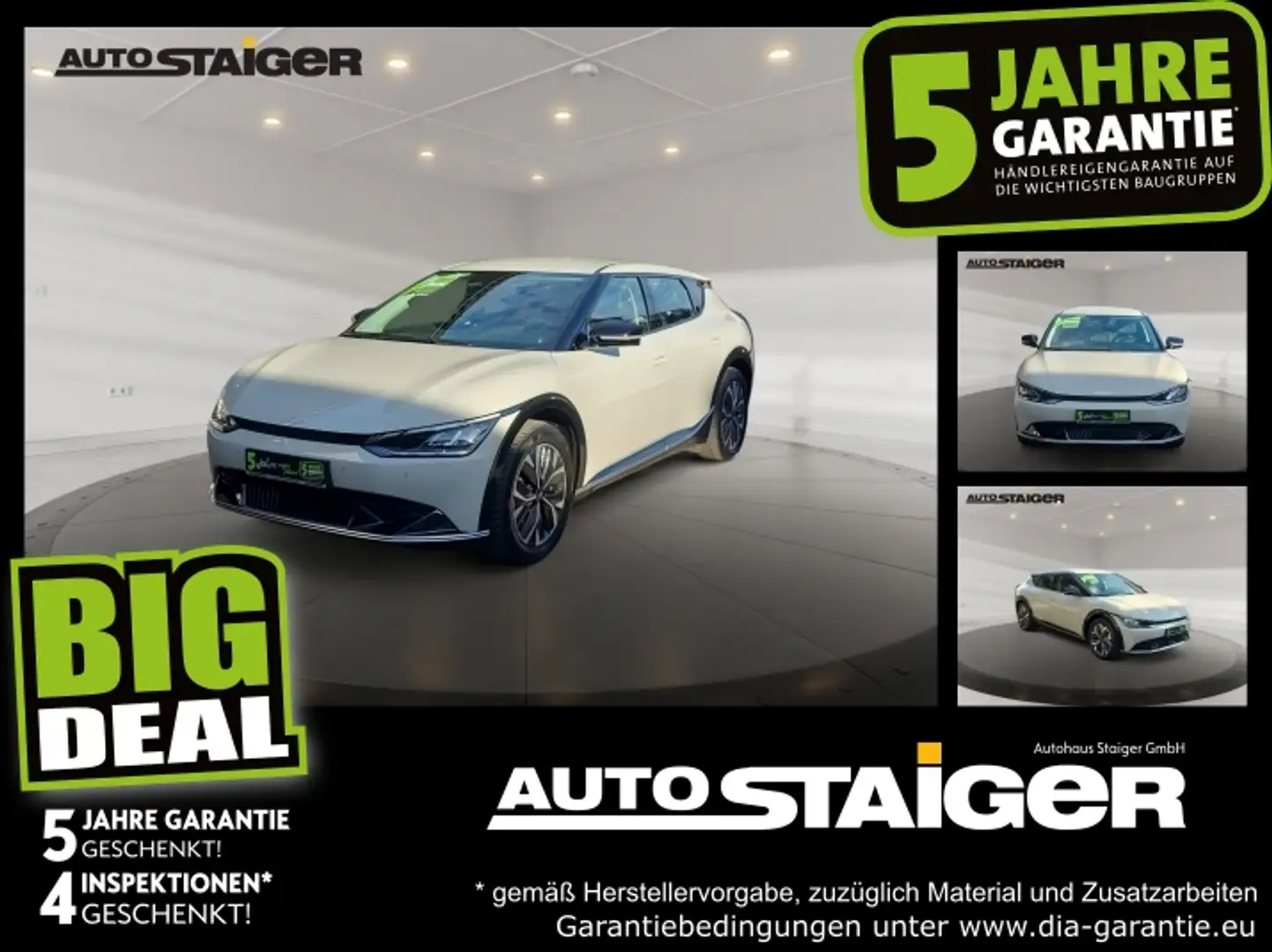 Kia EV6 Elektro 77 Allwetter*Navi*Winterpaket*Parksens - 1