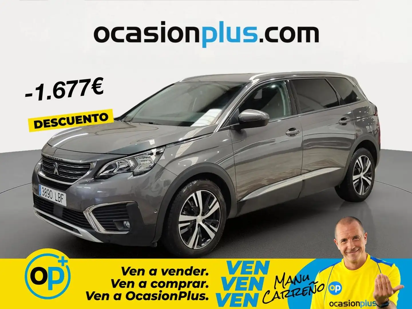 Peugeot 5008 1.5BlueHDi S&S Allure 130 Gris - 1