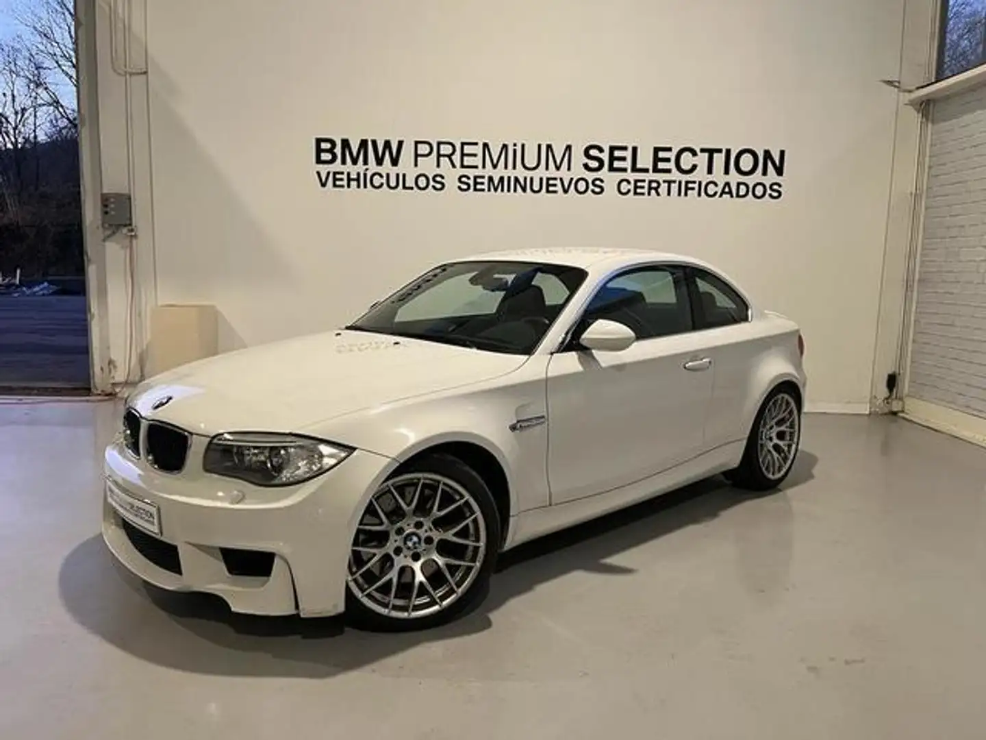 BMW 1er M Coupé Blanc - 1