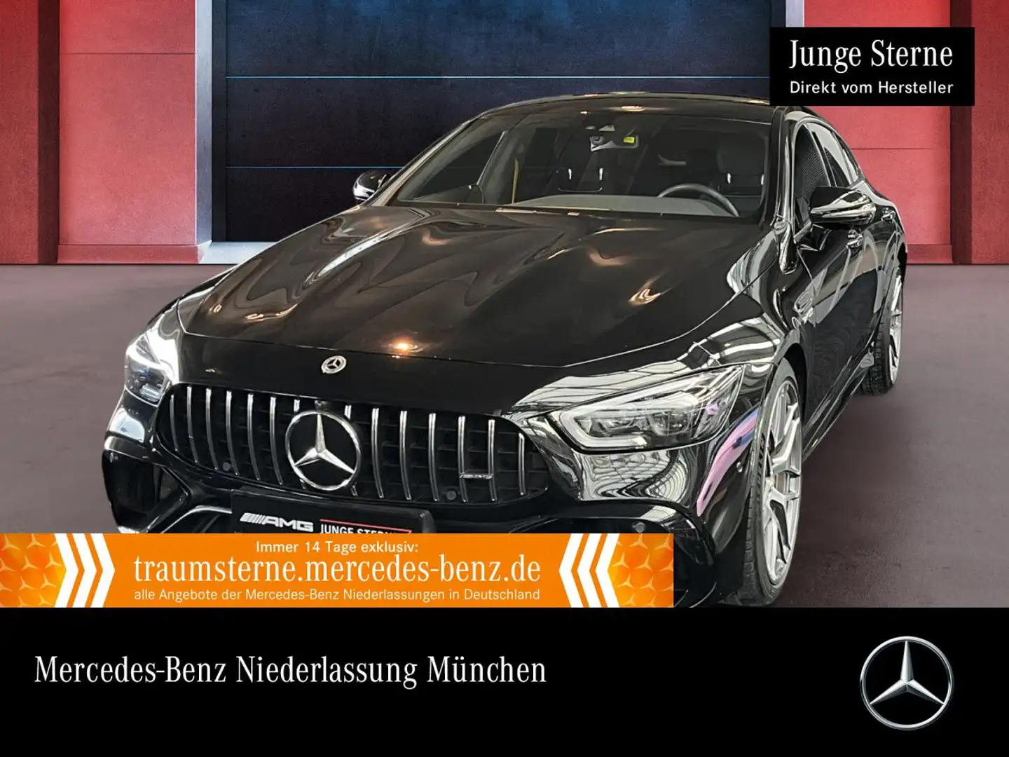 Mercedes-Benz AMG GT 63  Cp. 4M Perf-Abgas WideScreen Airmat PTS Schwarz - 1