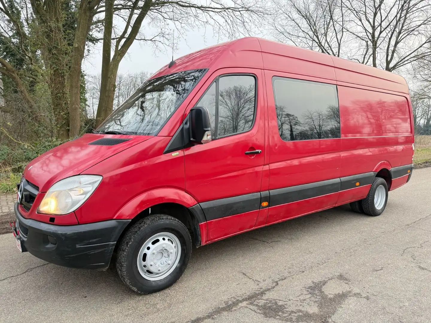 Mercedes-Benz Sprinter *515 CDI*Maxi-XXL-Mixto*Guten-Zustand* Roşu - 2