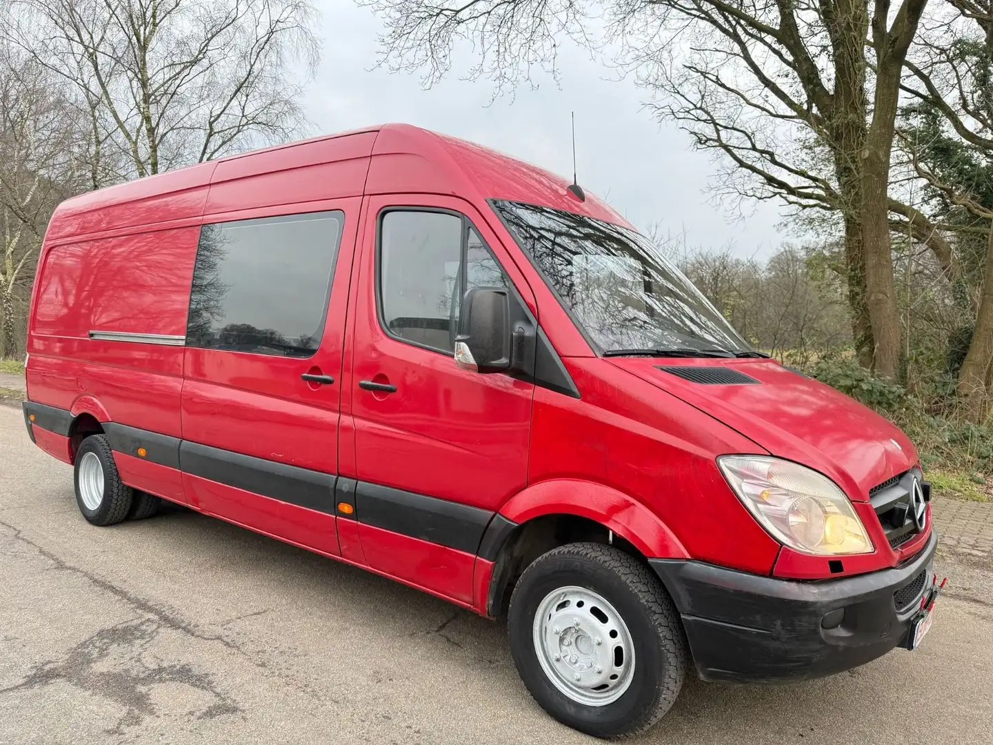 Mercedes-Benz Sprinter *515 CDI*Maxi-XXL-Mixto*Guten-Zustand* Roşu - 1