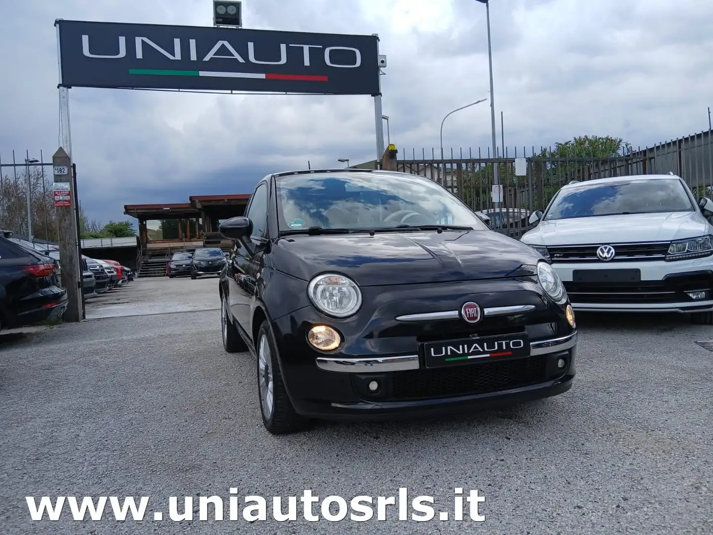 Fiat 500 500 1.2 Lounge 69cv E6 Nero - 2