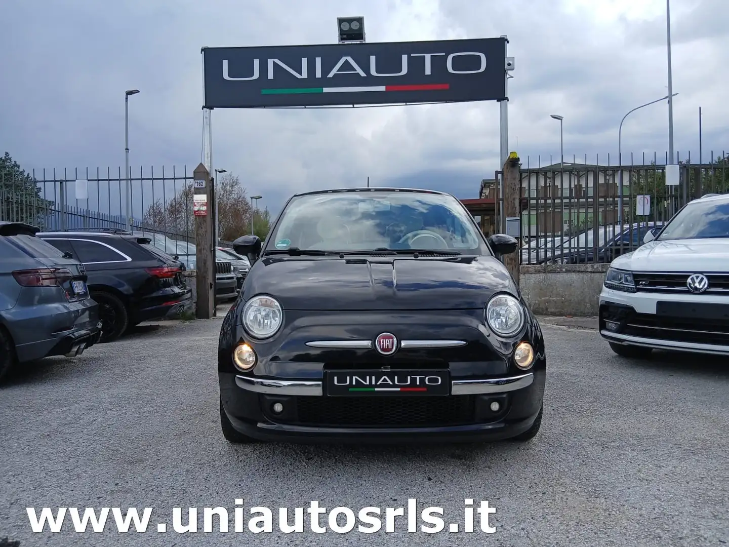 Fiat 500 500 1.2 Lounge 69cv E6 Nero - 1