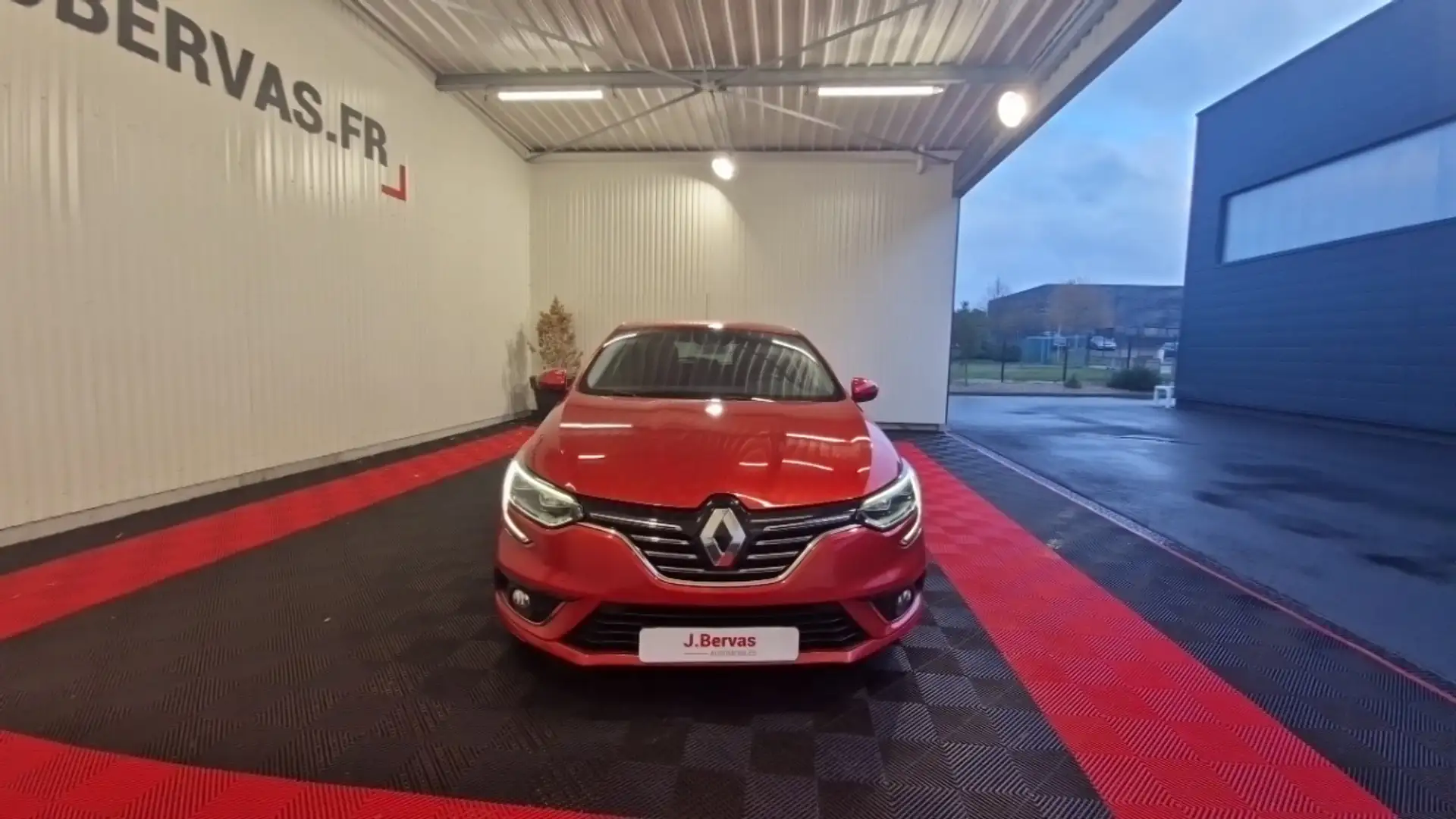 Renault Megane IV blue dci 115 intens Rouge - 2