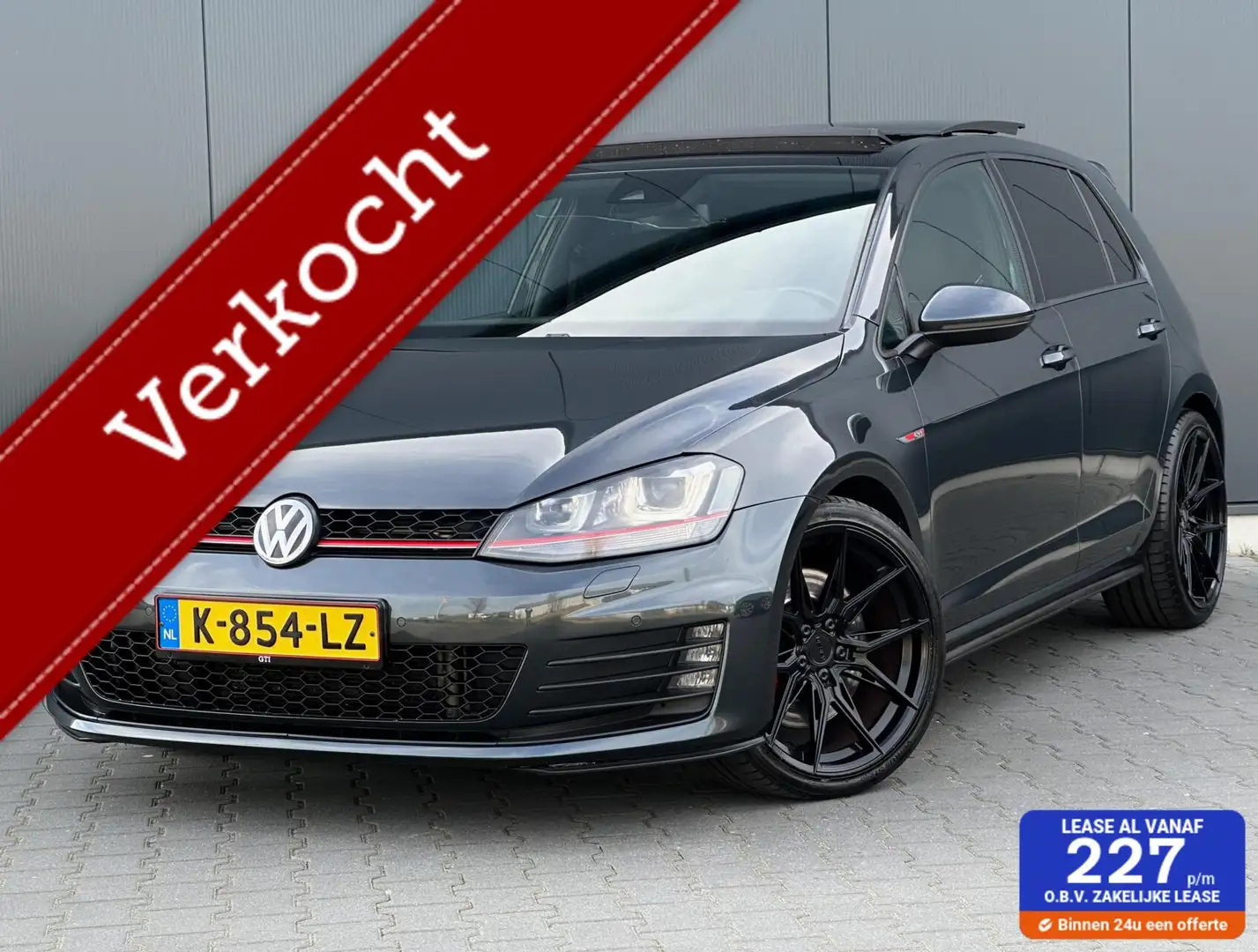 Volkswagen Golf GTI 2.0 TSI Performance Pano - DSG - Led - Navi - 230+ Grey - 1
