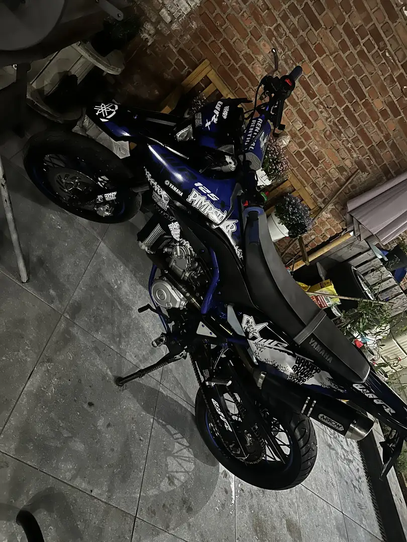 Yamaha WR 125 Bleu - 1