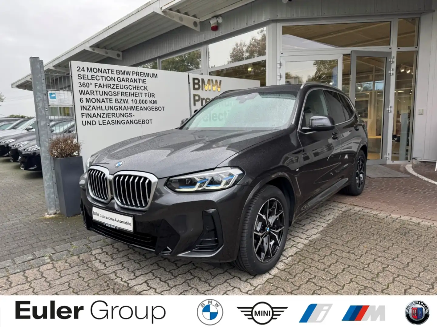 BMW X3 xDrive 20d M Sport Pano. AHK HiFi Drive Ass Park A Gris - 1