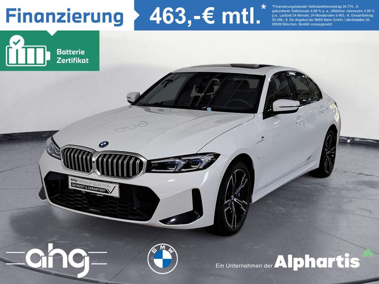 BMW 330 — BMW 330 e M-Sport Glasdach elektr.Sitze Harman Kardon