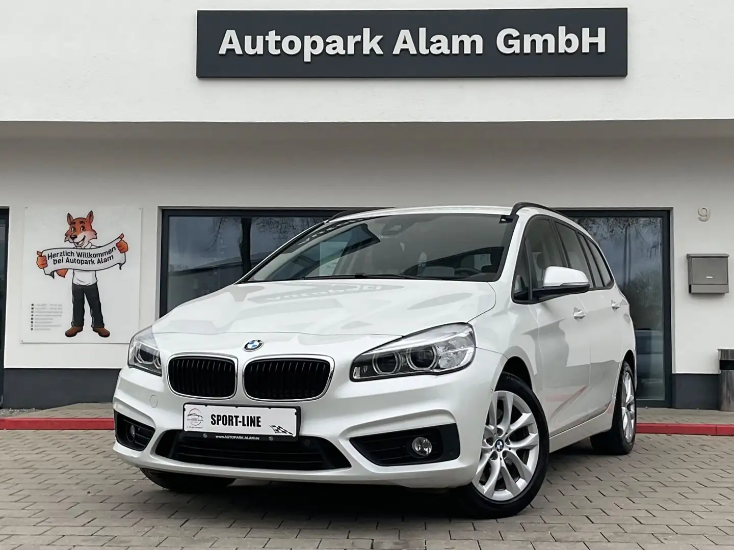 BMW 220 d G.T x Drive Step. Adv. HeadUp Lane 7 Sitzer Blanco - 1