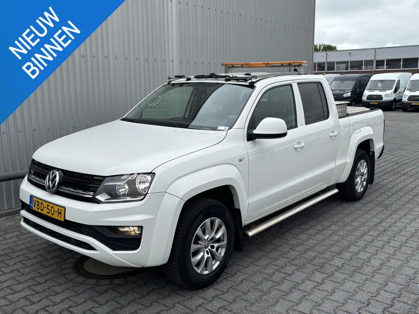 Volkswagen Amarok 3.0 TDI 4Motion*LANG*ECC*DUBBELCABINE*CRUISE*NAVI Wit - 1