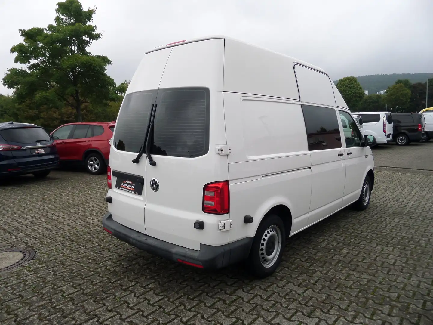 Volkswagen T6 Transporter Hochdach lang+Sortimo+Starkstrom+Navi+Standh+Cam Weiß - 2