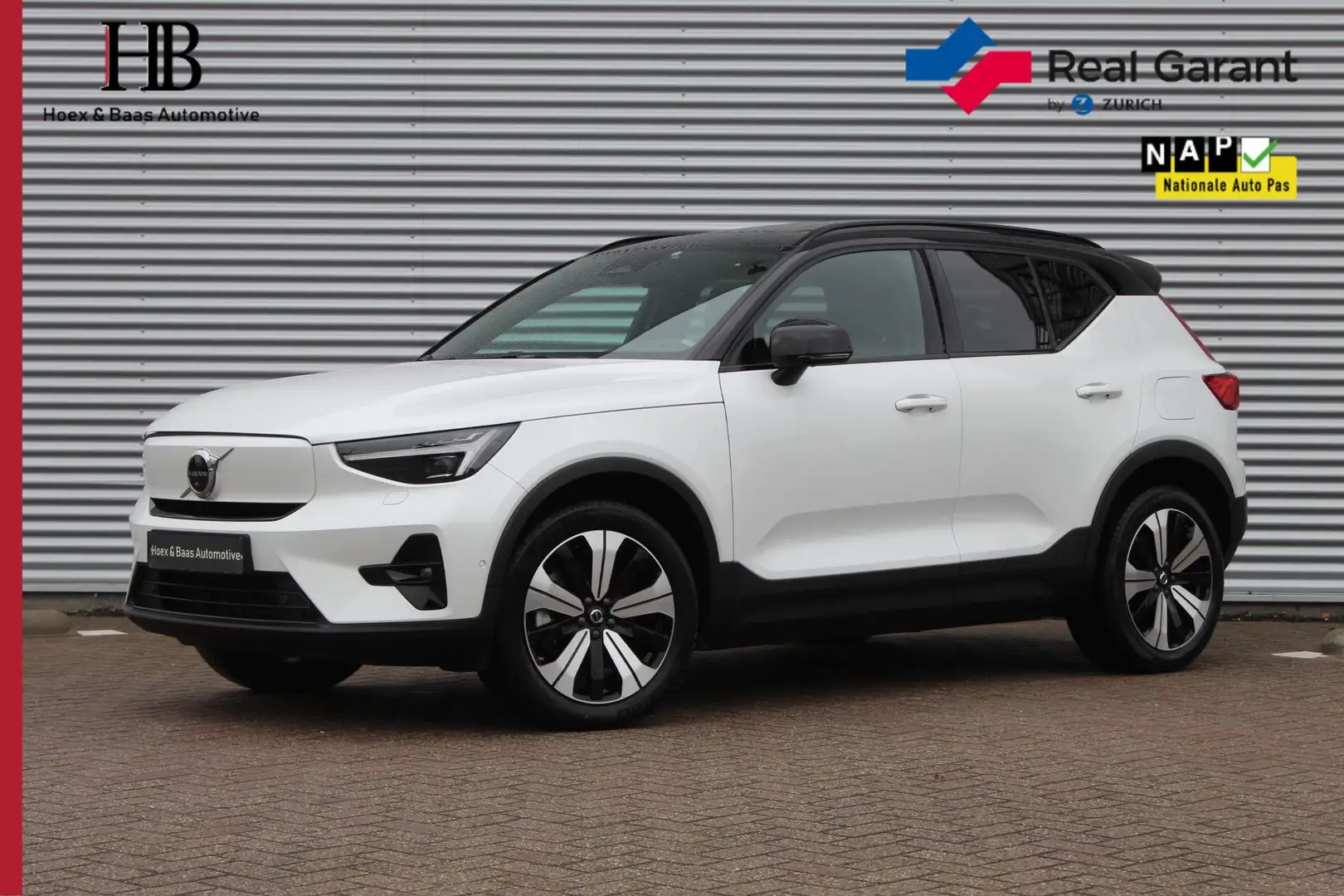 Volvo XC40 Recharge Ultimate 70 kWh Pano/Harman/Trekhaak Blanc - 1
